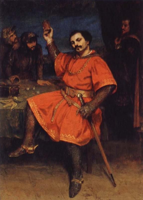Gustave Courbet Louis Gueymard as Robert le Diable oil painting image
